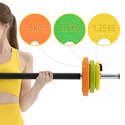 Штанга для фітнесу 4FIZJO Fitness Pump 20 кг (P-5907739315656) - мініатюра 7