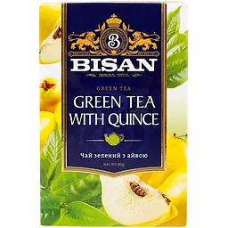 Уцінка. Чай зелений Bisan Green Tea with Quince 80 г  - мініатюра 2