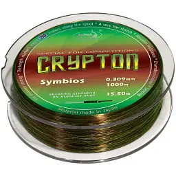 Волосінь Katran Crypton Sy мbios 1000 м (neon/brown) 0.309 мм 15.5 lb/7.03 кг