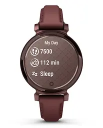 Смарт-годинник Garmin Lily 2 Dark Bronze with Mulberry Leather Band (010-02839-61) - мініатюра 6