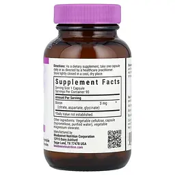 Мінерал Bluebonnet Nutrition Triple Boron 90 вегетаріанських капсул - мініатюра 2