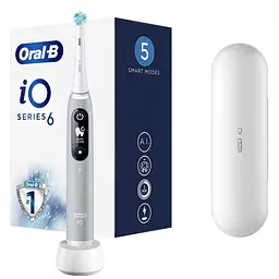 Зубна щітка BRAUN Oral-B iO Series 6 iOM6.1A6.1K Grey Opal - мініатюра 1