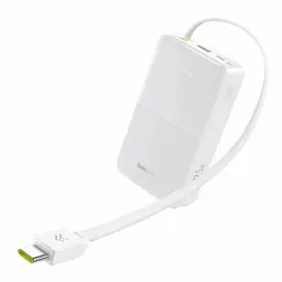 Портативний ЗП Power Bank Baseus EnerFill FC51 Bipow2 Pro 22.5W 20000 mAh (E00277) White - мініатюра 2