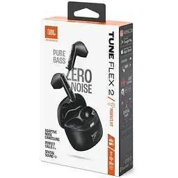 Бездротові навушники - стерео гарнітура в кейсі JBL Tune Flex 2 (JBLTFLEX2BLK) чорна - мініатюра 7