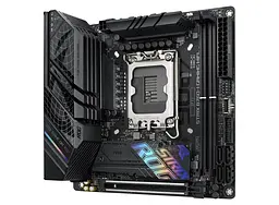 Материнcька плата ROG STRIX B760-I GAMING WIFI s1700 B760 2xDDR5 M.2 HDMI DP Wi-Fi BT mITX Asus teh0019015 - мініатюра 4