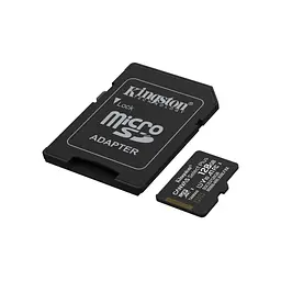 Карта пам'яті Kingston 128GB microSDXC class 10 UHS-I U3 V30 A1 Canvas Select Plus (SDCS3/128GB) - мініатюра 2