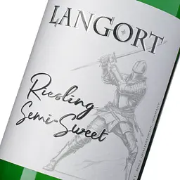 Вино Langort Riesling біле напівсолодке 0.75 л - мініатюра 5