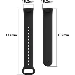 Силіконовий ремінець BeCover для Xiaomi Smart Band Pro White (707176) - мініатюра 4