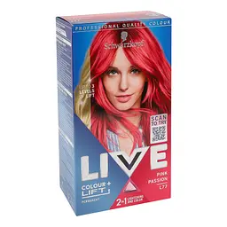 Фарба для волосся Schwarzkopf Live Colour + Lift освітлювальна тонуюча L77 Pink Passion - мініатюра 2