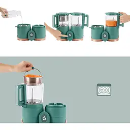 Блендер-пароварка Babymoov Nutribaby Glass зелений (A001132) - мініатюра 3