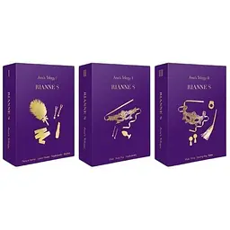 Подарунковий набір Rianne S Ana's Trilogy Set I: помада-вібратор, пір'їнка, затискачі для сосків, пов'язка - мініатюра 7
