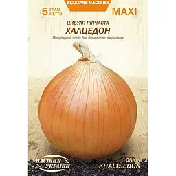 Насіння цибулі Насіння України Maxi Ріпчаста Халцедон 5 г (675140)