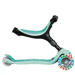 Самокат Globber Go Up Active Lights 360 колеса світяться до 20/50кг від 1 року м'ятний (749-206) - мініатюра 9