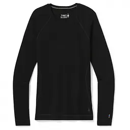 Термокофта Smartwol Womens Merino 250 Baselayer Crew Boxed L Чорний