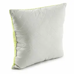Двостороння декоративна подушка Руно Velour Olive Green ромб 40х40 см оливкова - мініатюра 2
