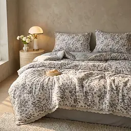 Постільна білизна євро з демісезонною ковдрою Colorful Home Print 3 22140 230х250 см