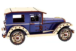 Конструктор Puz-00955 Retro car, дерев'яний PuzzleOK - мініатюра 3