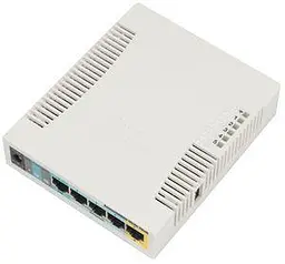 Роутер MikroTik RouterBOARD RB951Ui-2HND, 5 LAN 10/100Mb - мініатюра 2