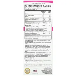 Колаген питний Nature's Answer Beauty Collagen Peptides смак ягід 240 мл - мініатюра 3