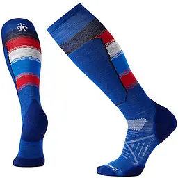 Термошкарпетки Smartwool Phd Ski Light Elite Pattern new 46-49 Синій