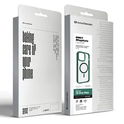 Чохол ArmorStandart Unit MagSafe для Apple iPhone 13 Pro Max Dark Green - мініатюра 6