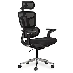 Кресло Mealux S4 Air Fabric Black (арт. HF-S4 F/B)