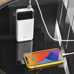 Універсальна зарядна батарея Hoco J102A 20000mAh Cool figure PD20W+QC3.0 (Білий) - мініатюра 6