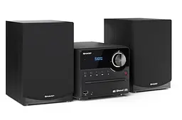 Мікросистема Sharp Micro Sound System Black (XL-B517D(BK)) - мініатюра 4