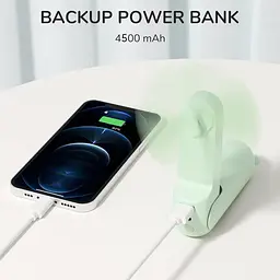 Портативний вентилятор JisuLife F8X Green [167295] - мініатюра 8