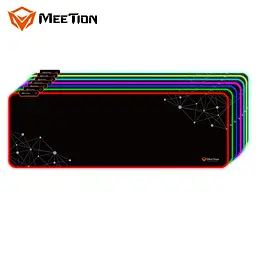 Килим для миші MeeTion Backlit Gaming Mouse Pad RGB MT-PD121 - мініатюра 3