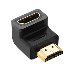 Адаптер UGREEN HDMI 4K Adapter Male to Female Down-angled - мініатюра 3