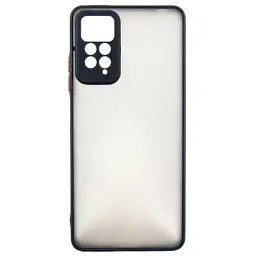 Чохол до мобільного телефона Dengos Matte Xiaomi Redmi Note 12 Pro 4g (black) (DG-TPU-MATT-122)