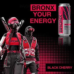 Напій слабоалкогольний енергетичний Bronx Чорна вишня 8% з/б 0.5 л - мініатюра 4