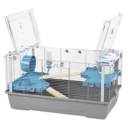 Клітка для кролів та морських свинок MPS Eva 22 Grey/Chrome, 79x45x42h