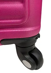 Валіза Easy Move 002 міні XS 40x30x20 см, ABS, 4 колеса, кодовий замок, 20 л, Малиновий - мініатюра 2
