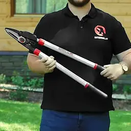 Сучкоріз садовий з храповим механізмом, секатор плоский 740 мм INTERTOOL FT-1114 - мініатюра 8