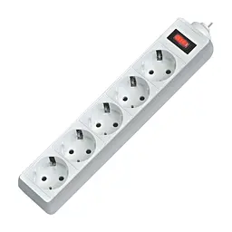 Мережевий фільтр живлення Defender ES 5m 5 роз. white (99483)