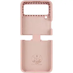 Чохол Foldables Silicone Cover Lakshmi (AAA) для Samsung Galaxy Z Flip4 Рожевий / Pink Sand - мініатюра 3