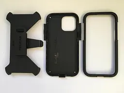 Протиударний чохол з кліпсою для iPhone 13 Pro Pelican Shield Kevlar Black аналог OtterBox Defender - мініатюра 5