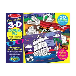 Набір для творчості Melissa & Doug 3D-розмальовка за точками для хлопчиків (MD9964)
