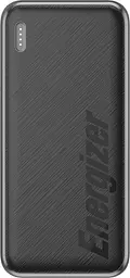 Зовнішній акумулятор Energizer UE30055PQ 30000mAh 20W + QC22.5W чорний - мініатюра 3