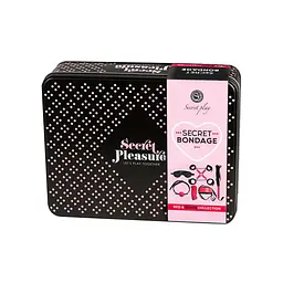 Набір БДСМ - Secret Play Secret Pleasure Red & Black Collection Bondage Kit