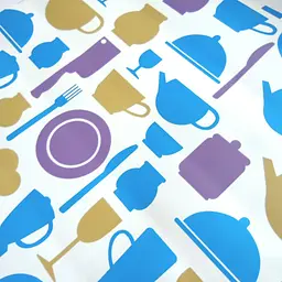 Самоклеюча плівка Sticker Wall Яскрава кухня 0.45х10M
