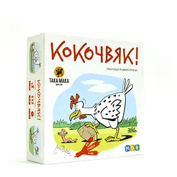 Настільна гра " Кокочвяк" Така Мака 15х15х5 см det0003686