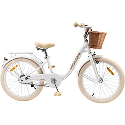 Велосипед дитячий Miqilong LS 20" білий (RBB-LS20-PEARL) - мініатюра 3