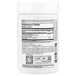 Магній Liposomal Magnesium Glycinate 120 капсул Codeage vit0005494 - мініатюра 2