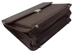Портфель чоловічий Exclusive Еко-шкіра Коричневий (714000 brown) - мініатюра 5