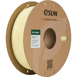Пластик для 3D-принтера eSUN ePLA-Matte, 1.75 мм, 1 кг, almond yellow (ePLA-Matte-P175AY1)