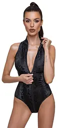 Боді Cottelli Collection Snake чорне M - мініатюра 4