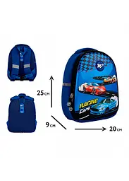 Рюкзак дитячий YES K-33 Racing Cars (550020) - мініатюра 3